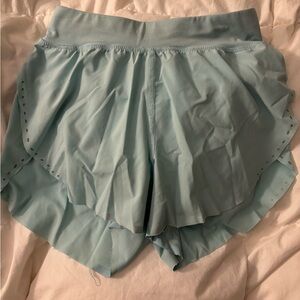 Women's Lululemon Light Blue Split Shorts